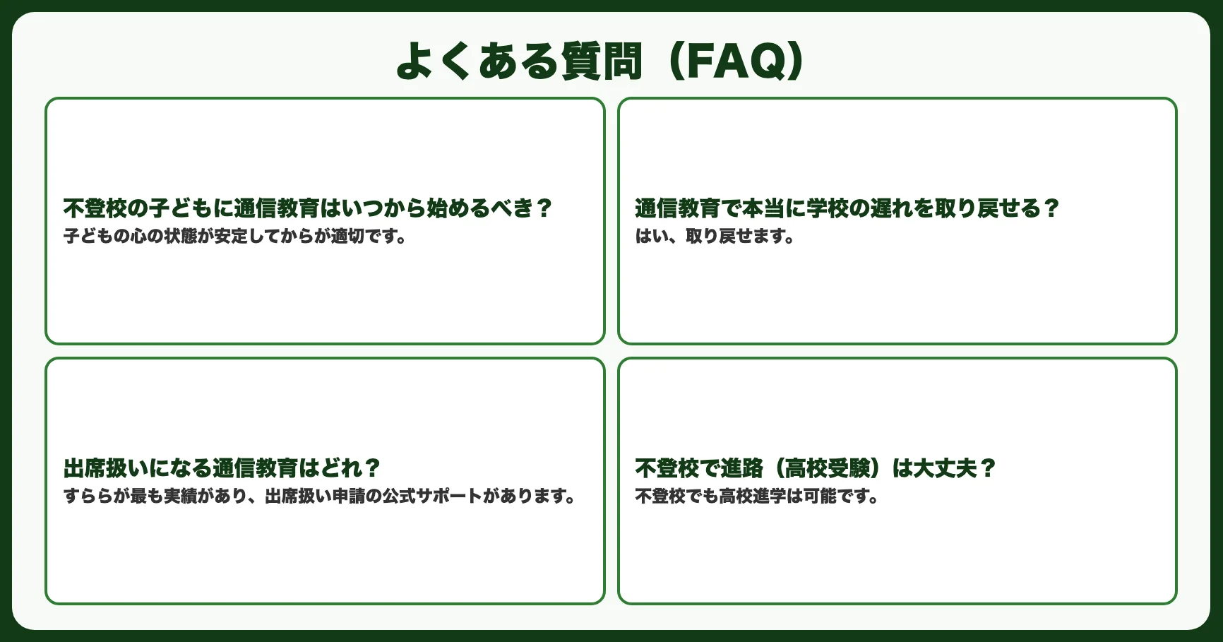 よくある質問（FAQ）