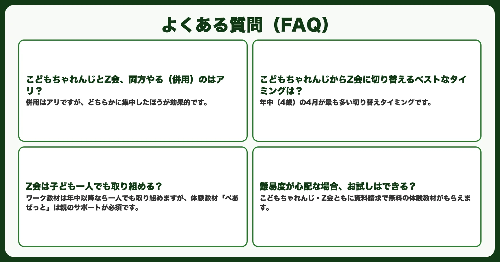 よくある質問（FAQ）