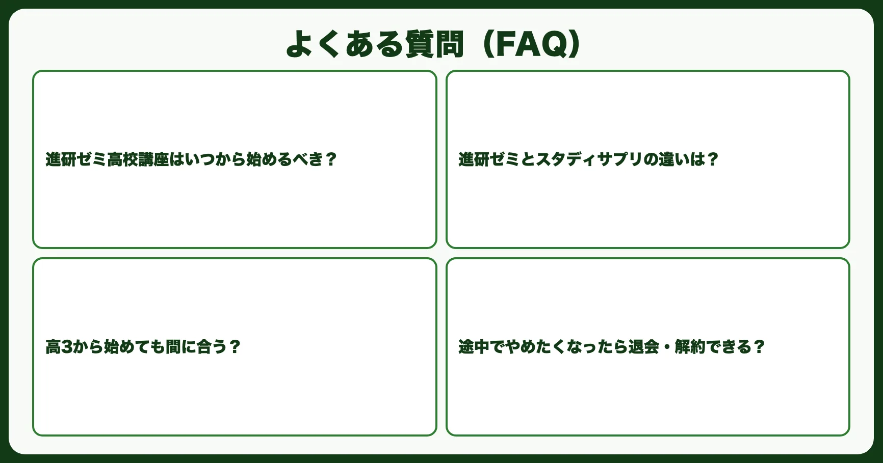 よくある質問（FAQ）